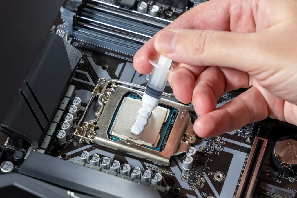 Proses ganti thermal paste laptop cepat panas
